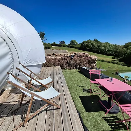 Luxury tent La Bubble La Salvetat-Peyrales
