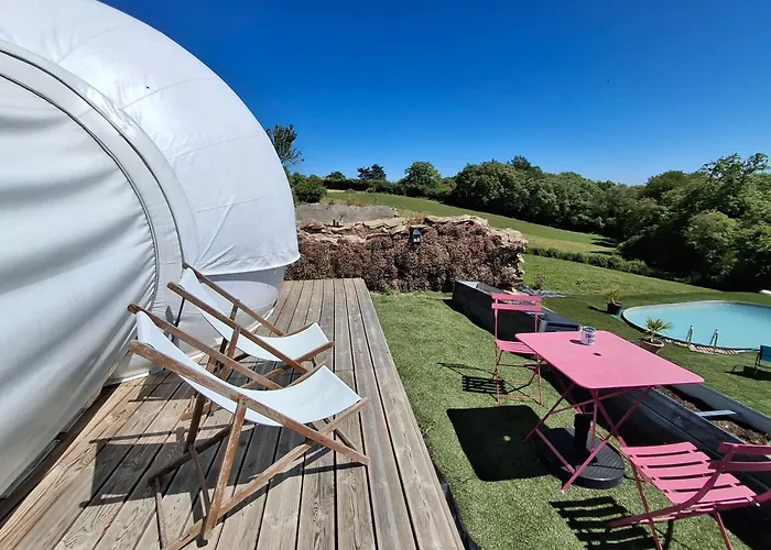 Campo de lujo La Bubble La Salvetat-Peyrales